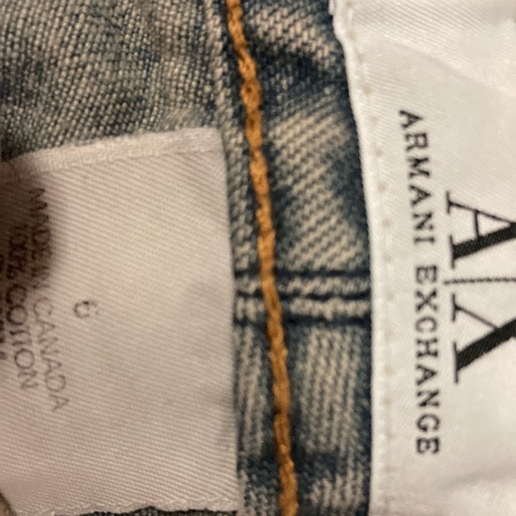 Armani Exchange light wash boot cut jeans - Picture 6 of 9